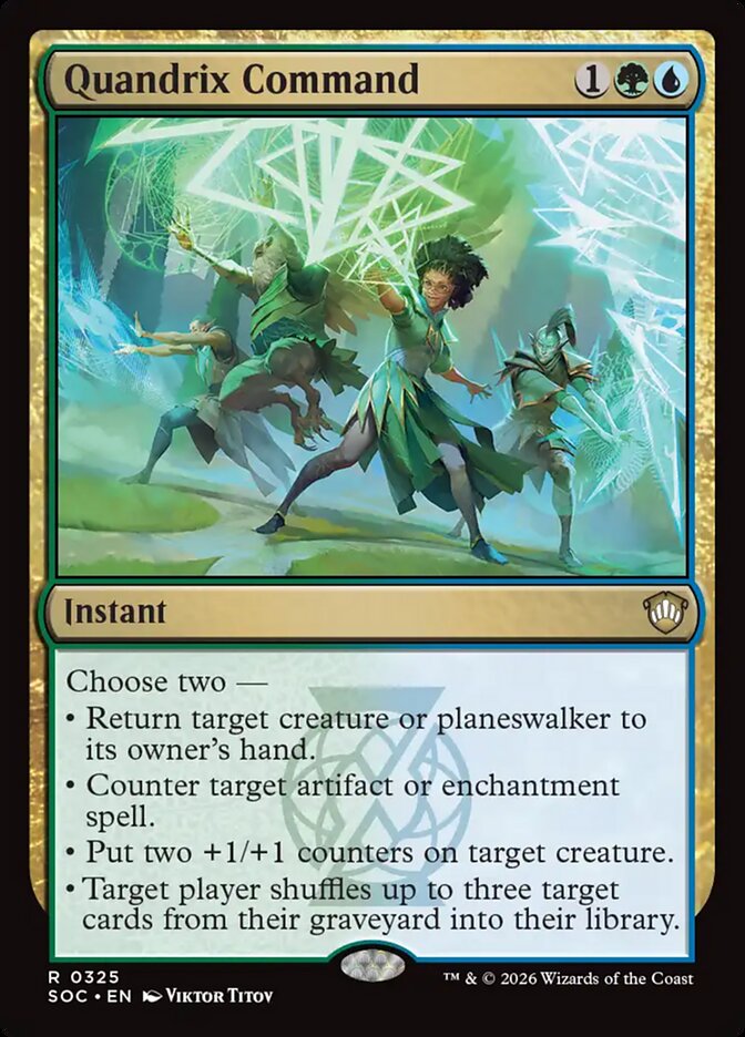 Quandrix Command, Secrets of Strixhaven Commander · 0325