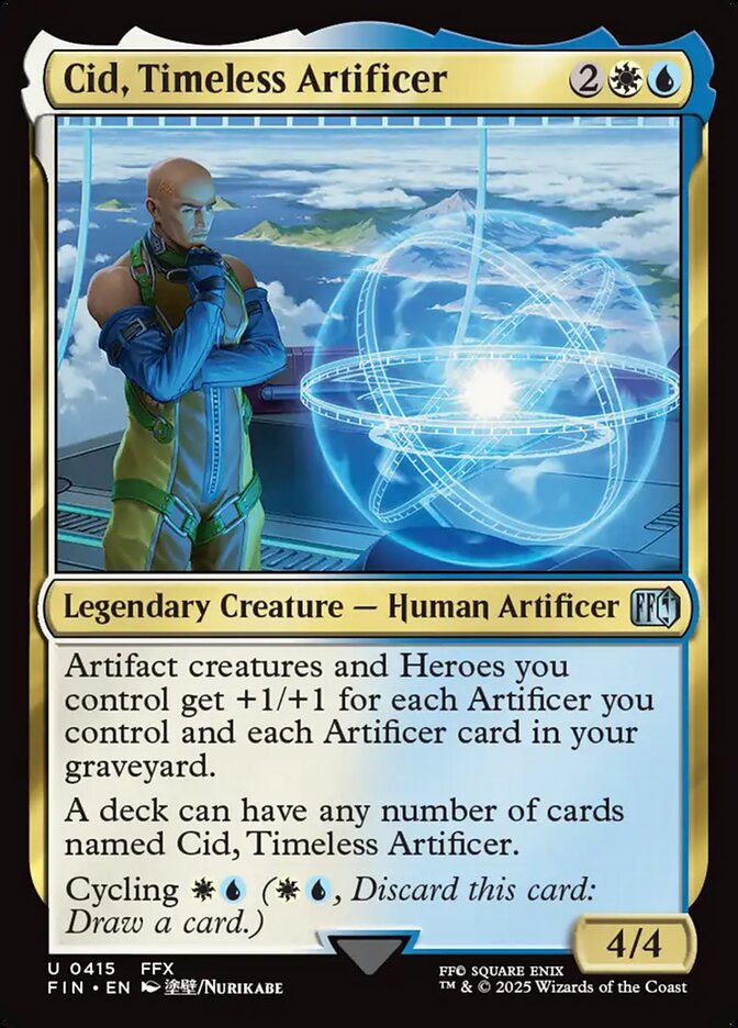 Cid, Timeless Artificer, Final Fantasy · 0415