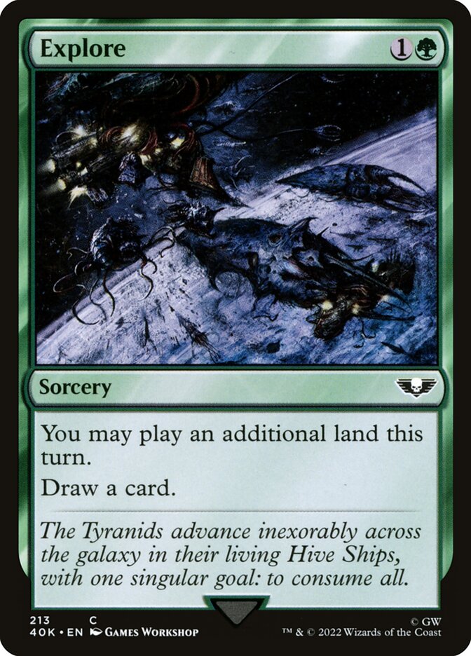 Explore, Warhammer 40,000 Commander · 213/617