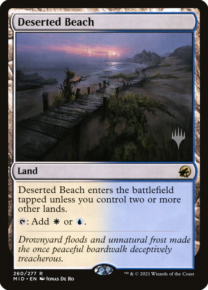 Deserted Beach, Innistrad: Midnight Hunt Promos · 260/277