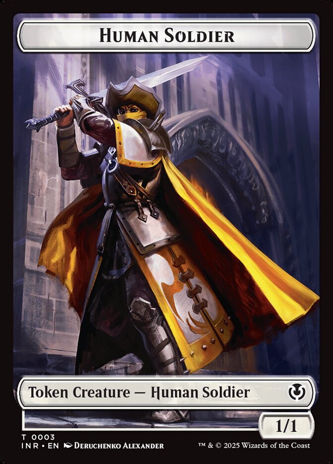 Human Soldier, Innistrad Remastered Tokens · 0003