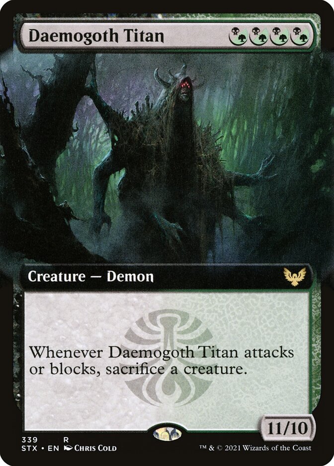 Daemogoth Titan, Strixhaven: School of Mages · 339