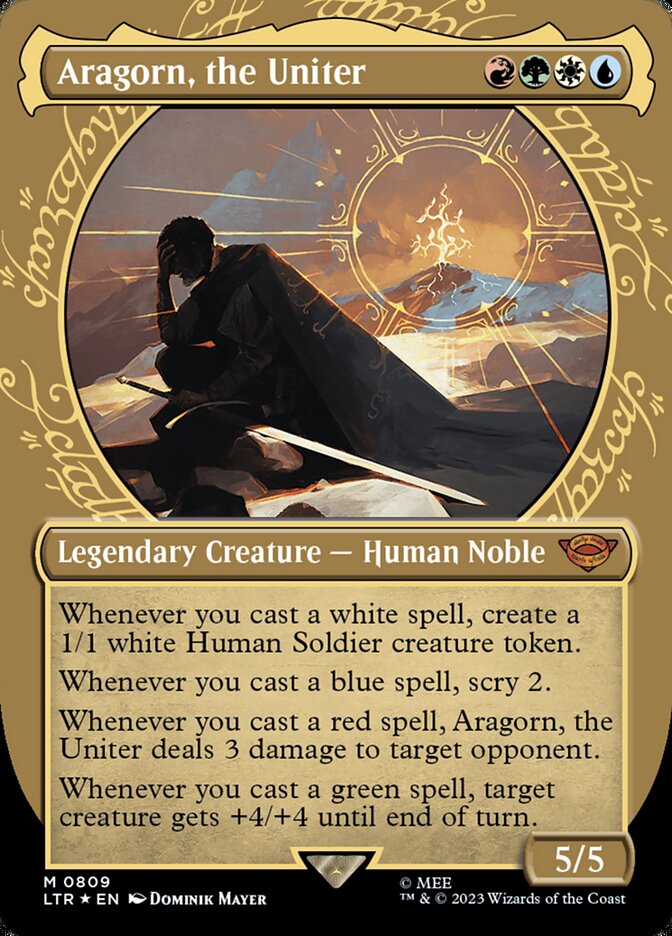 Aragorn, the Uniter, The Lord of the Rings: Tales of Middle-earth · 0809
