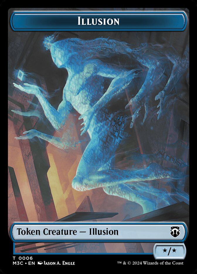 Illusion, Modern Horizons 3 Commander Tokens · 0006