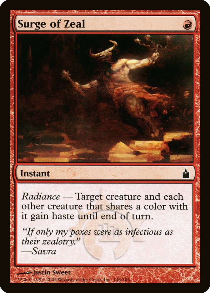 Surge of Zeal, Ravnica: City of Guilds · 146/306