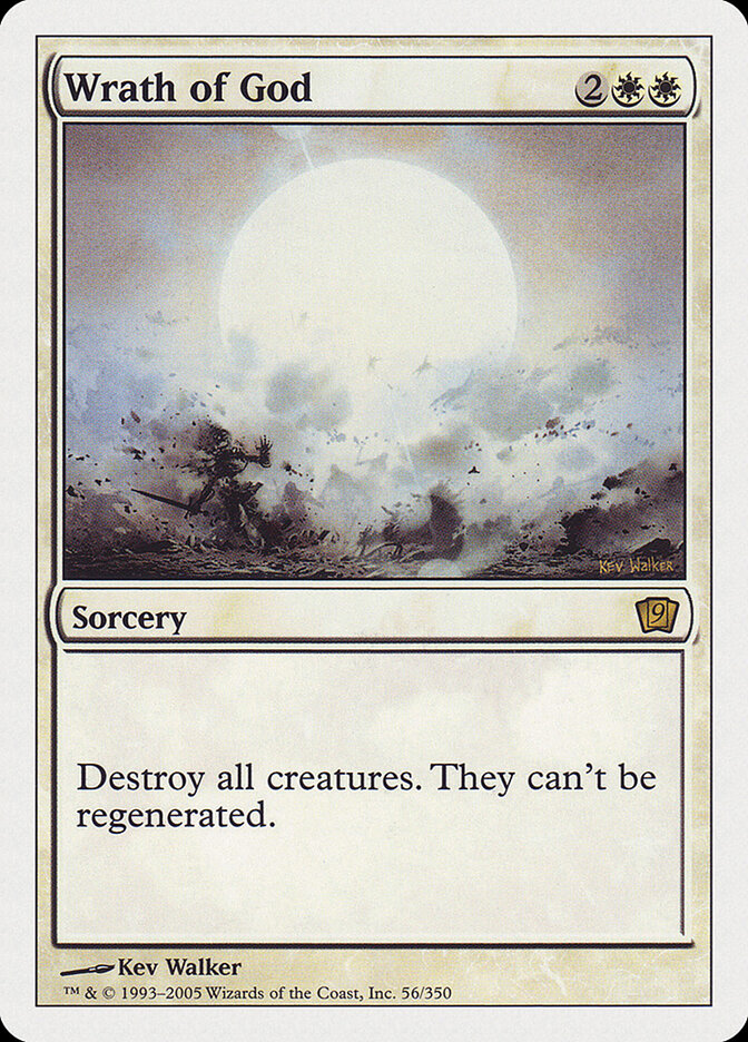 Wrath of God, Ninth Edition · 56/350