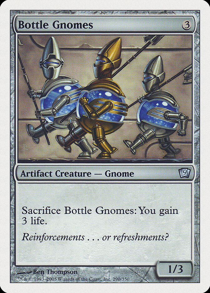 Bottle Gnomes, Ninth Edition · 290/350