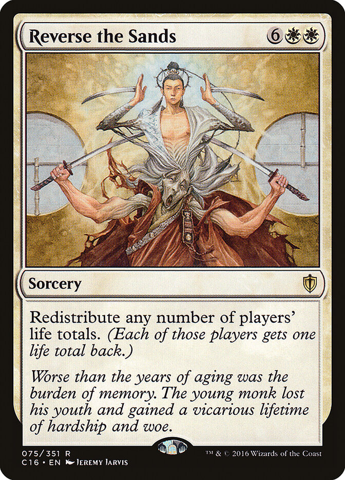 Reverse the Sands, Commander 2016 · 075/351