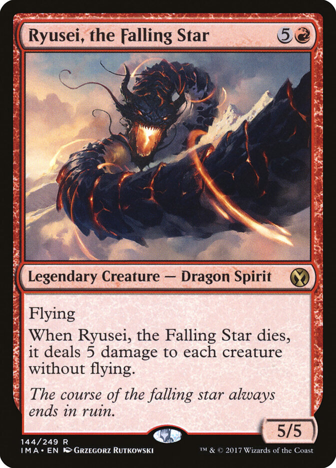 Ryusei, the Falling Star, Iconic Masters · 144/249