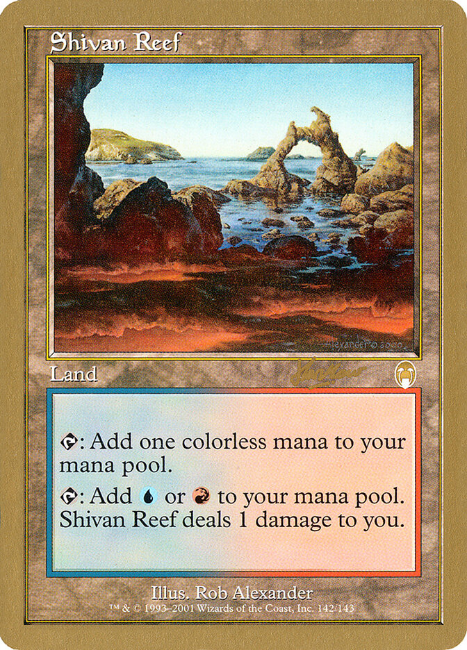Shivan Reef, World Championship Decks 2002 · shh142