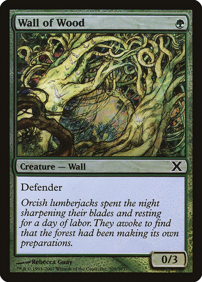 Wall of Wood, Tenth Edition · 309-star