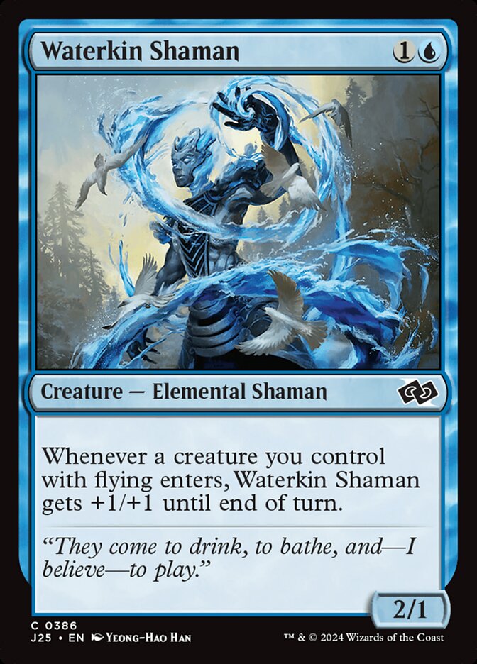 Waterkin Shaman, Foundations Jumpstart · 0386