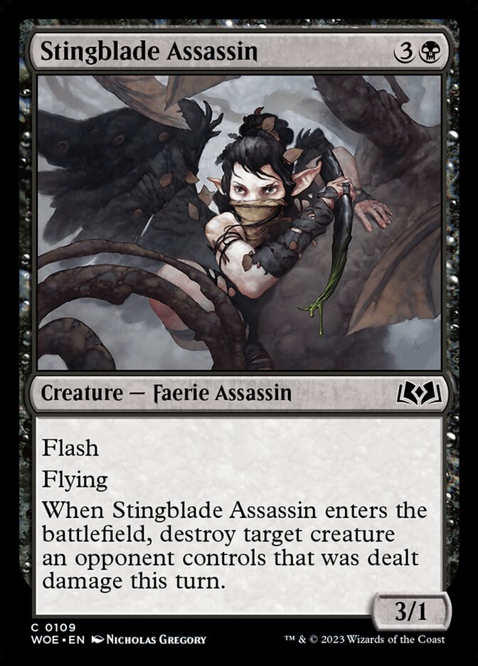 Stingblade Assassin, Wilds of Eldraine · 0109