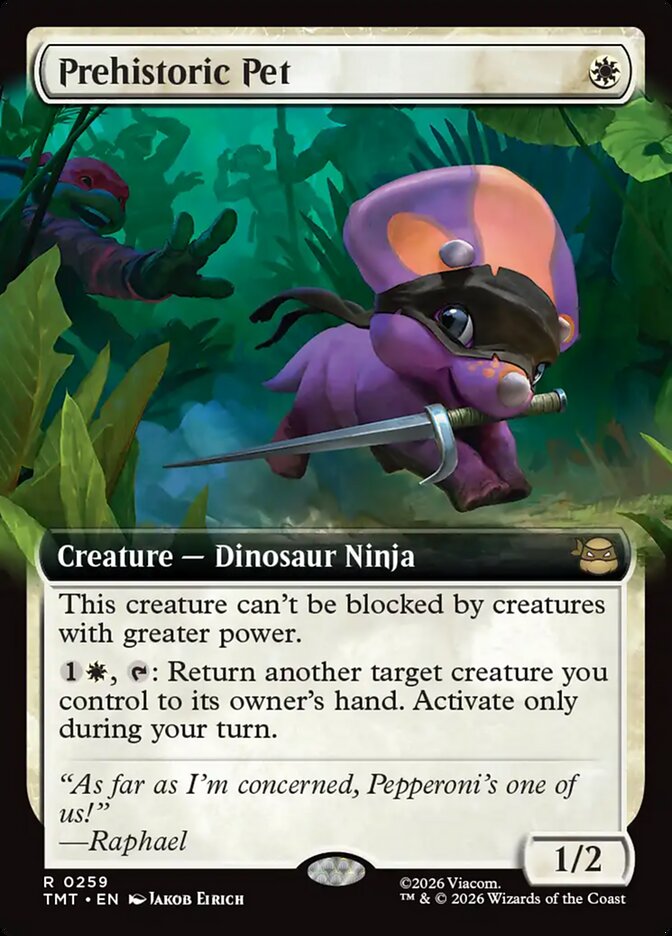 Prehistoric Pet, Teenage Mutant Ninja Turtles · 0259