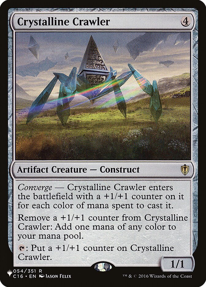 Crystalline Crawler, The List · c16-54