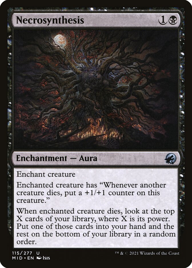 Necrosynthesis, Innistrad: Midnight Hunt · 115/277
