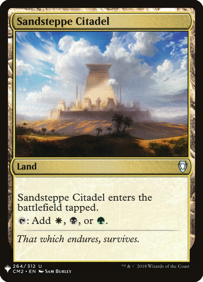 Sandsteppe Citadel, The List · cm2-264