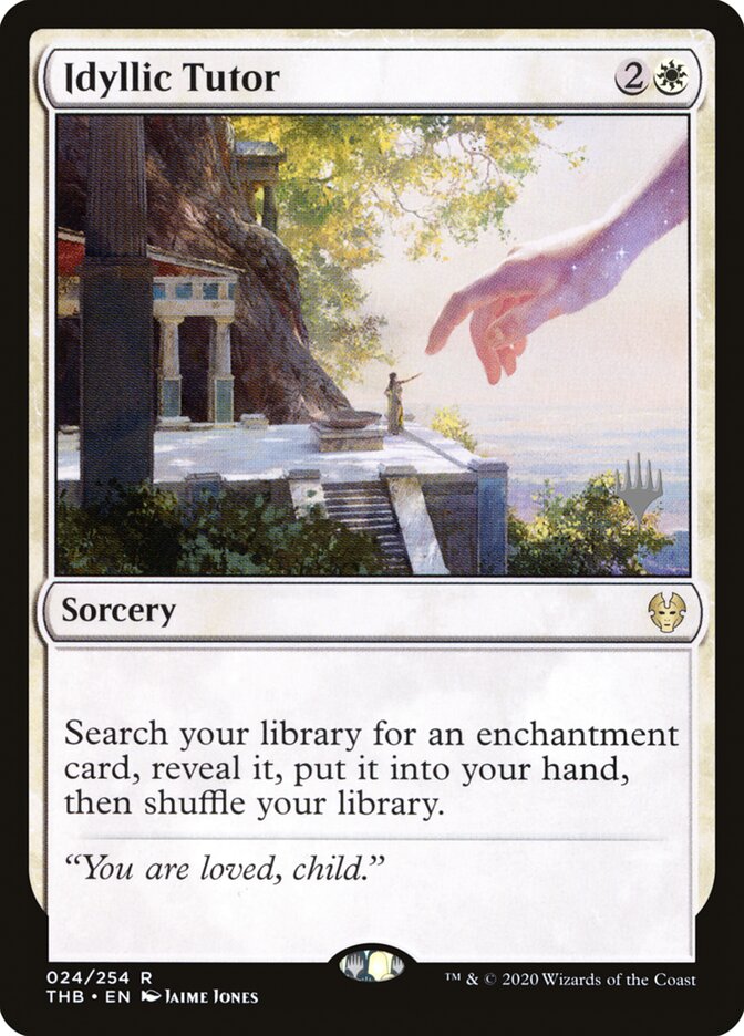 Idyllic Tutor, Theros Beyond Death Promos · 024/254