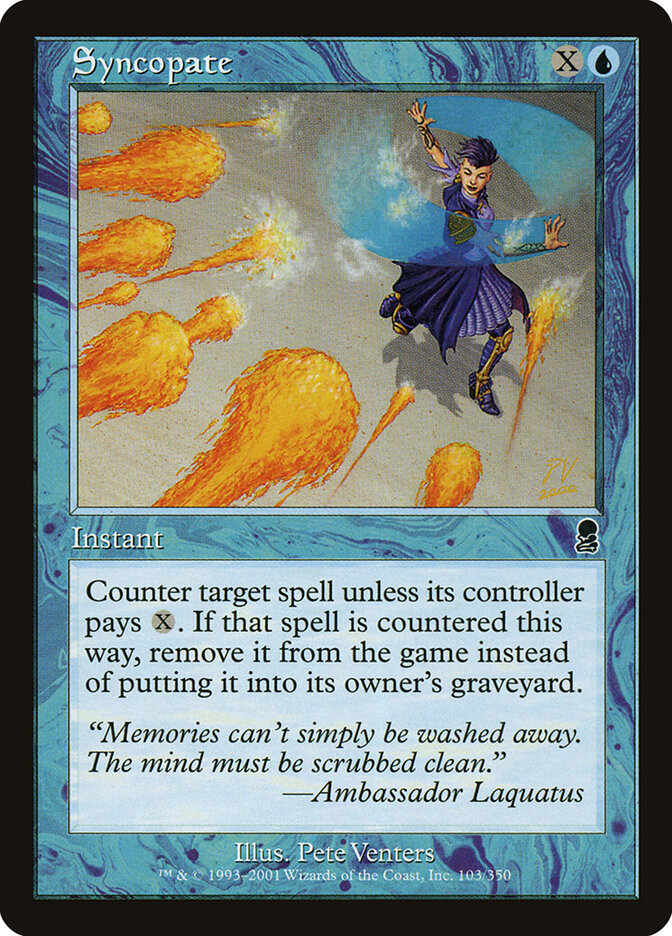 Syncopate, Odyssey · 103/350