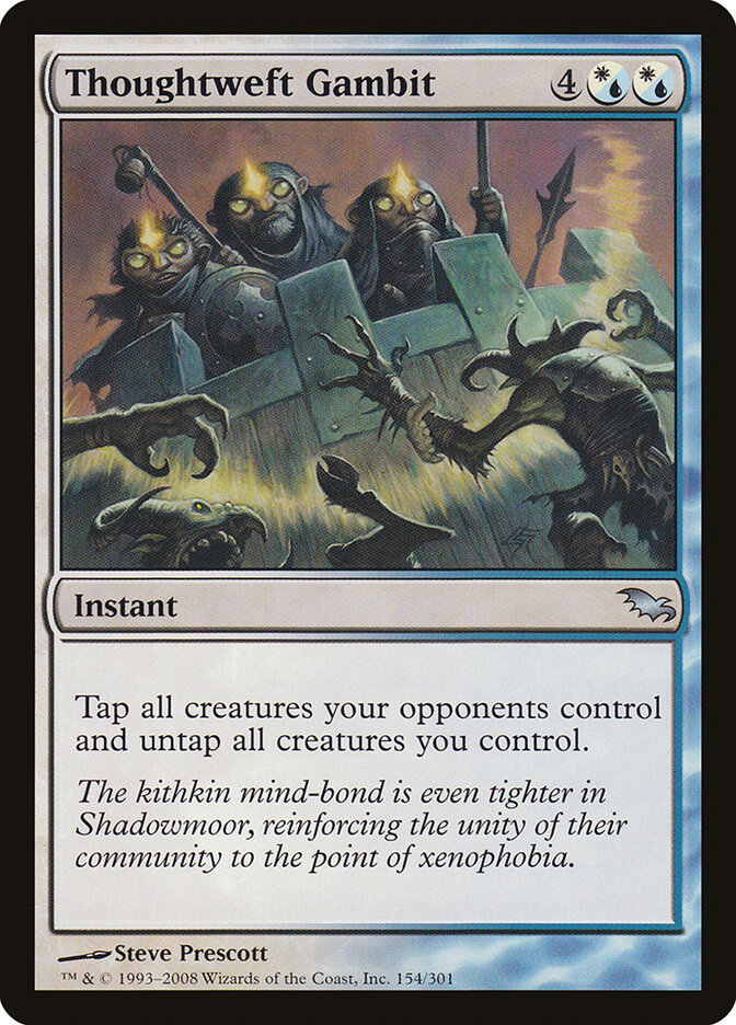 Thoughtweft Gambit, Shadowmoor · 154/301