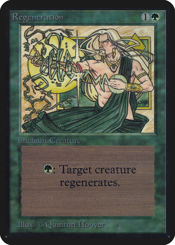 Regeneration, Limited Edition Alpha · 213