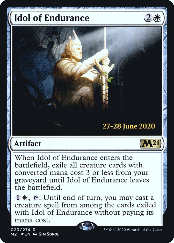 Idol of Endurance, Core Set 2021 Promos · 023/274