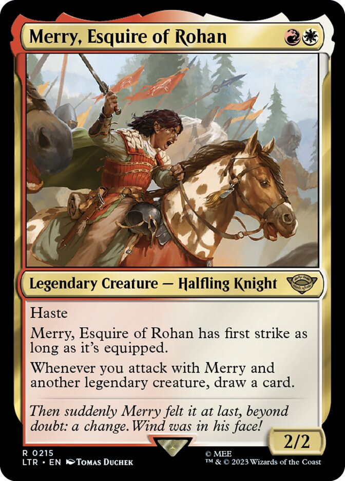 Merry, Esquire of Rohan, The Lord of the Rings: Tales of Middle-earth · 0215