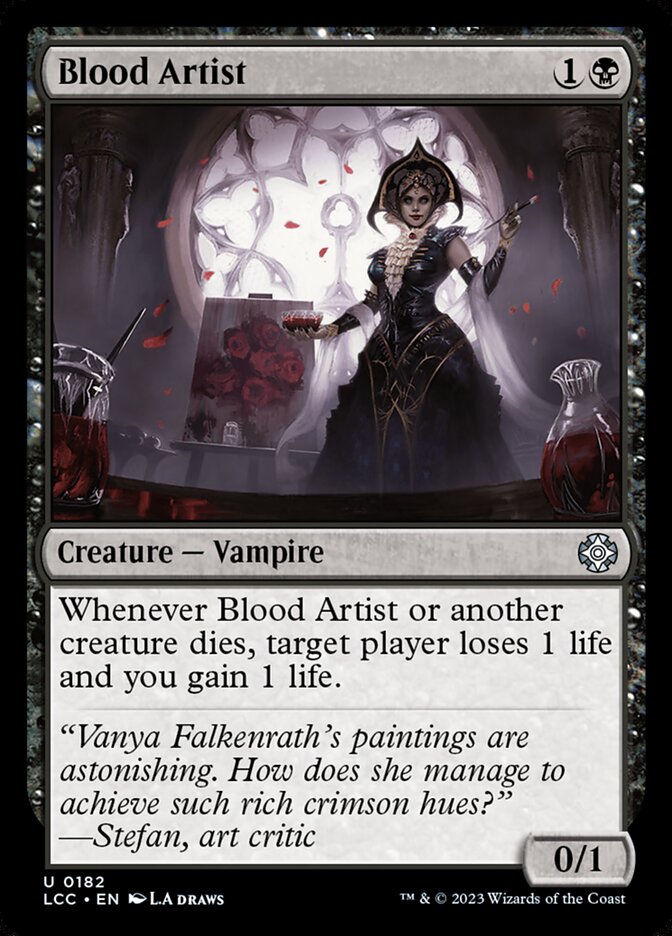 Blood Artist, The Lost Caverns of Ixalan Commander · 0182