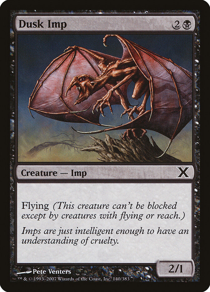 Dusk Imp, Tenth Edition · 140/383