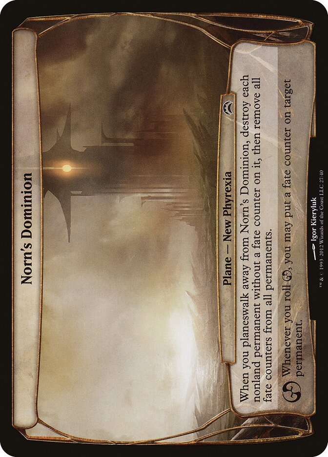 Norn's Dominion, Planechase 2012 Planes · 27/40