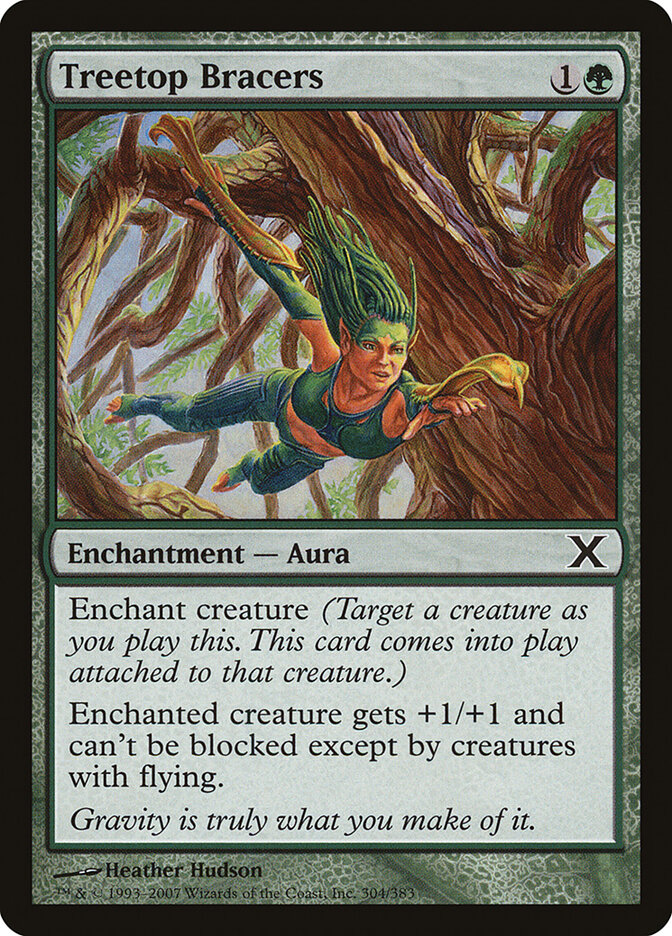 Treetop Bracers, Tenth Edition · 304/383