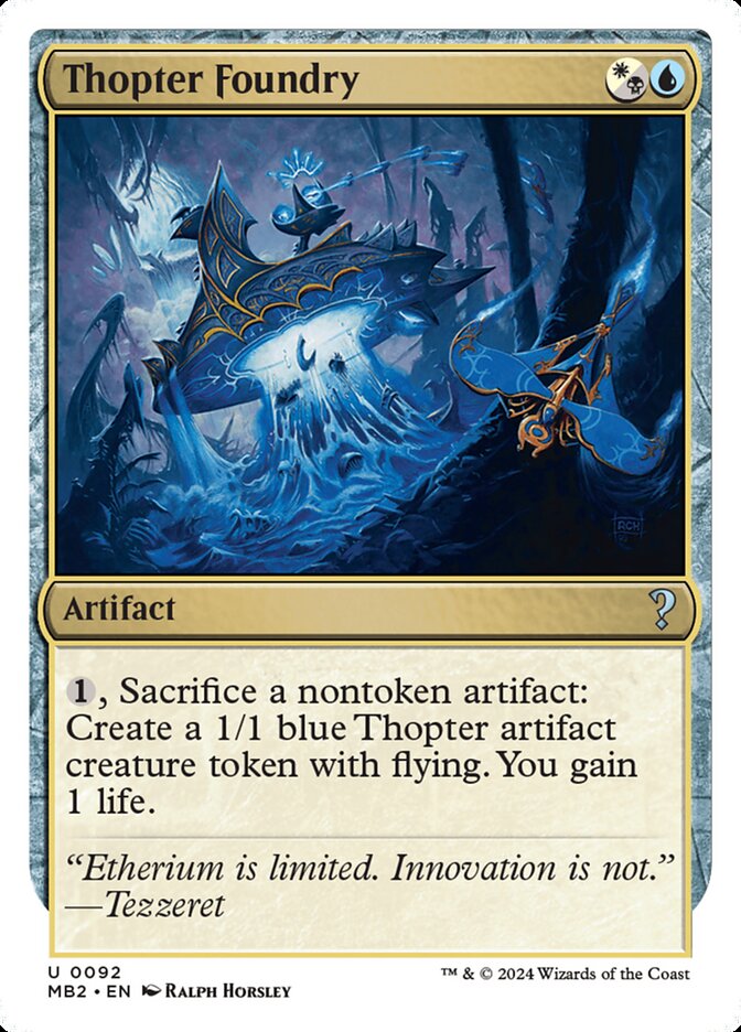 Thopter Foundry, Mystery Booster 2 · 0092