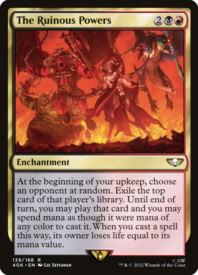 The Ruinous Powers, Warhammer 40,000 Commander · 139/617