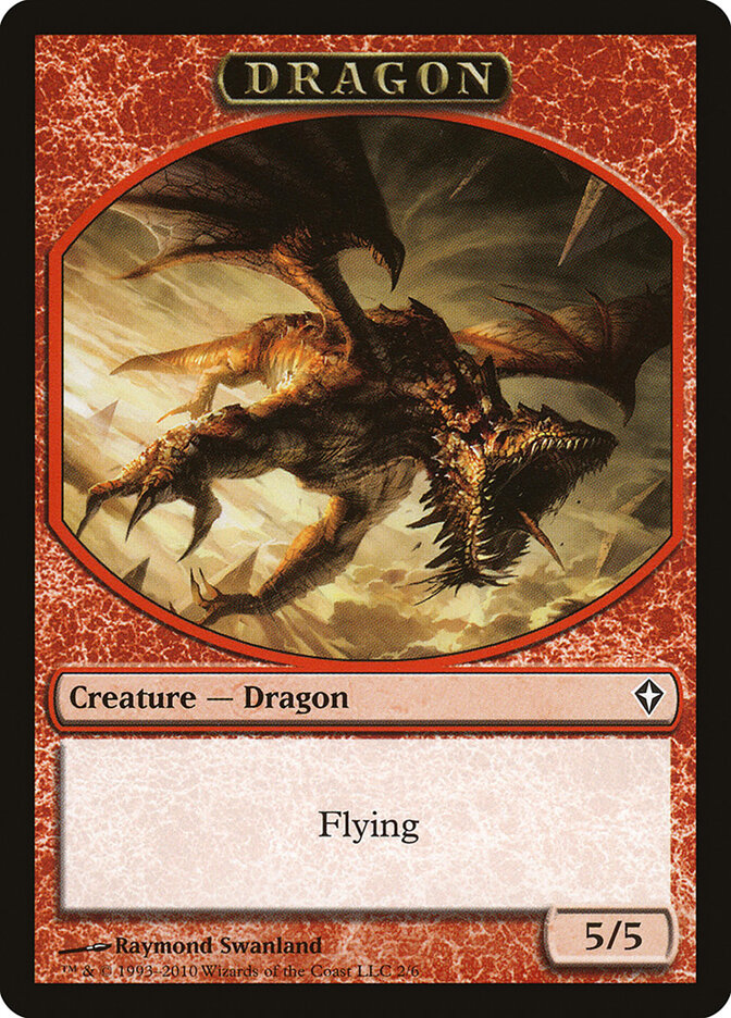 Dragon, Worldwake Tokens · 2