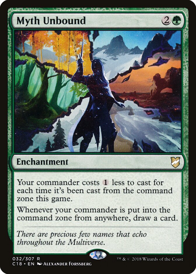 Myth Unbound, Commander 2018 · 032/307