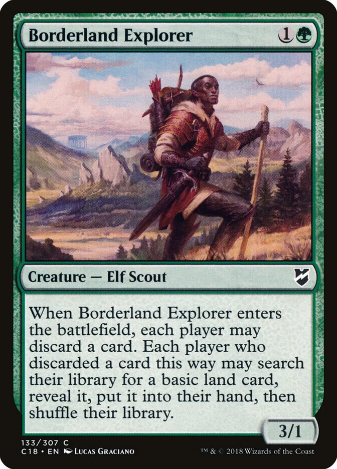 Borderland Explorer, Commander 2018 · 133/307