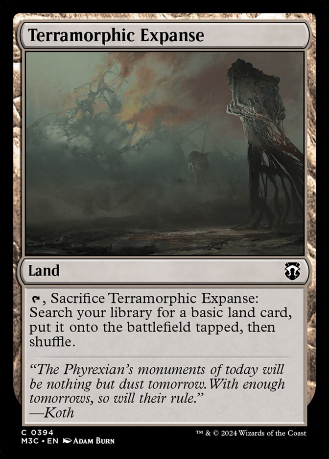 Terramorphic Expanse, Modern Horizons 3 Commander · 0394