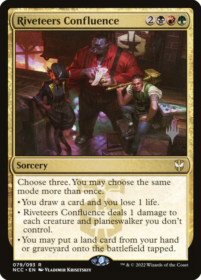 Riveteers Confluence, New Capenna Commander Promos · 079/093