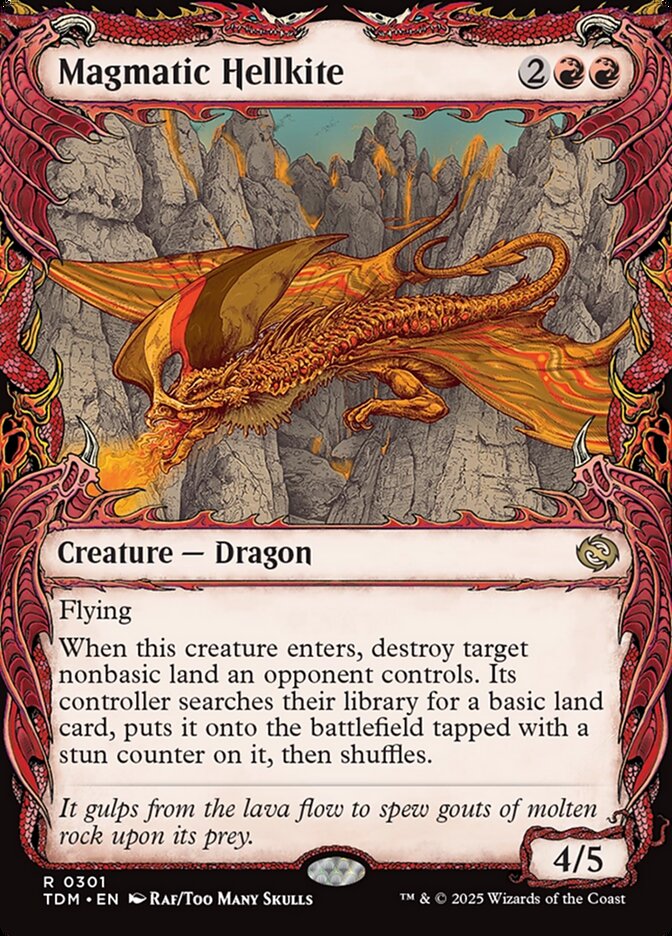 Magmatic Hellkite, Tarkir: Dragonstorm · 0301
