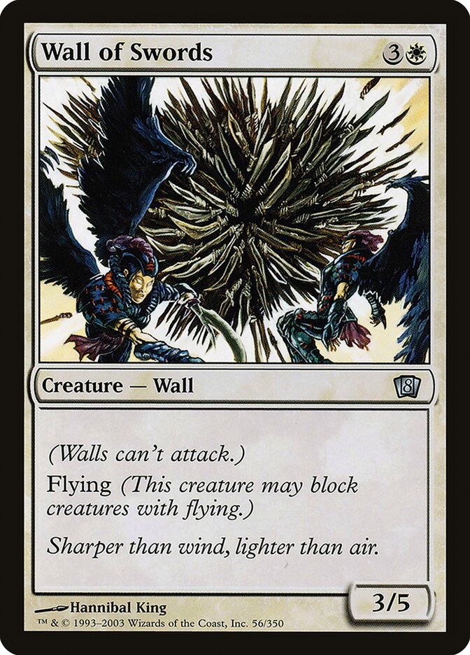 Wall of Swords, Eighth Edition · 56-star