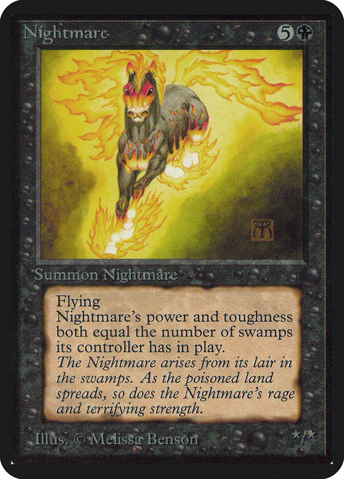 Nightmare, Limited Edition Alpha · 118