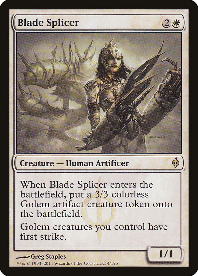 Blade Splicer, New Phyrexia · 4/175