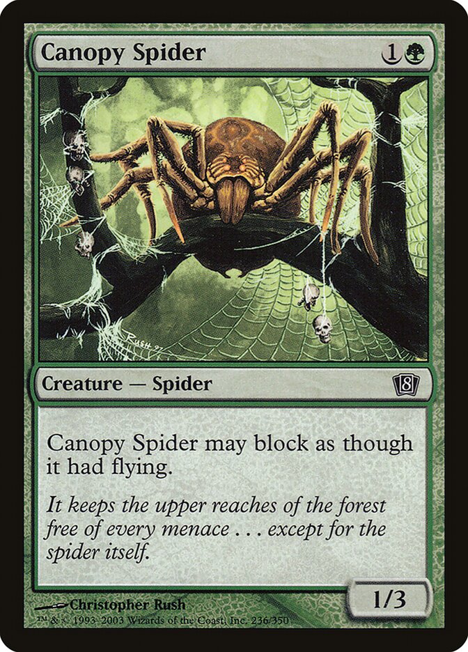 Canopy Spider, Eighth Edition · 236-star