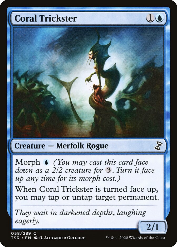 Coral Trickster, Time Spiral Remastered · 058/289