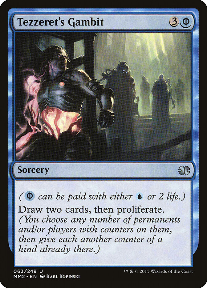Tezzeret's Gambit, Modern Masters 2015 · 063/249