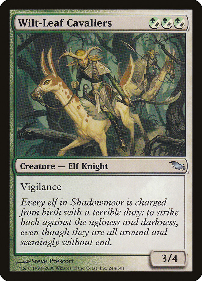 Wilt-Leaf Cavaliers, Shadowmoor · 244/301