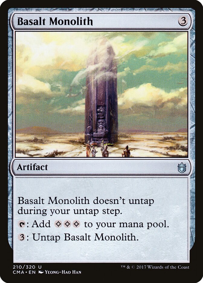 Basalt Monolith, Commander Anthology · 210/320