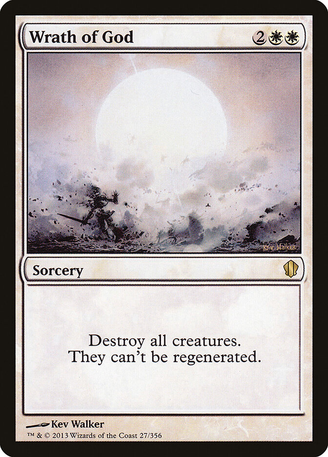 Wrath of God, Commander 2013 · 27/356