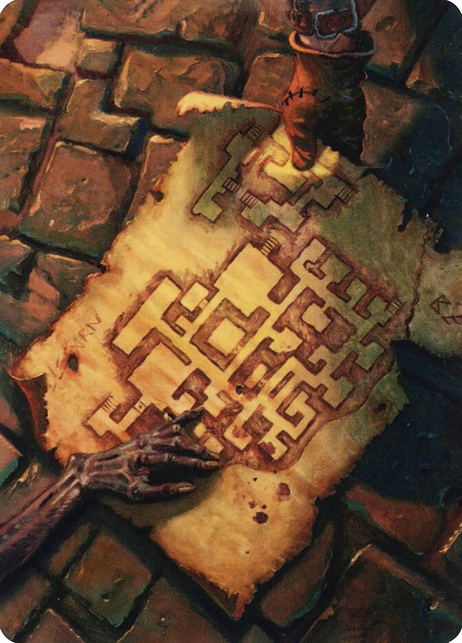 Dungeon Map // Dungeon Map, Adventures in the Forgotten Realms Art Series · 057