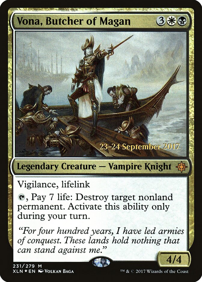 Vona, Butcher of Magan, Ixalan Promos · 231/279